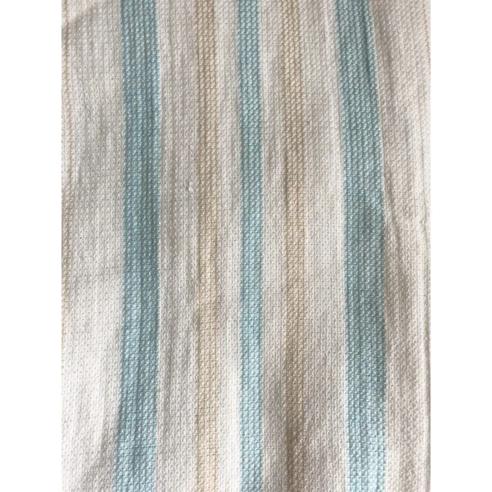 Flamingo Kitchen Dish Towels Set of 2 Aqua Embroidered Sun Kissed Beach Summer